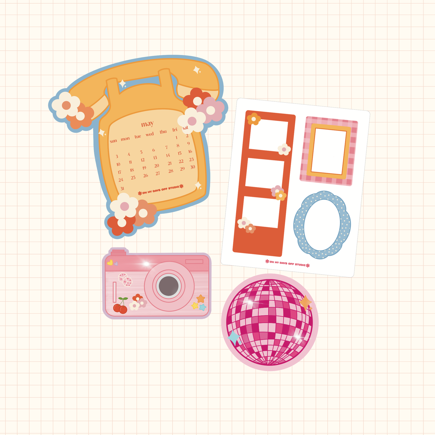 Retro Theme ✿ Mail Club Pack