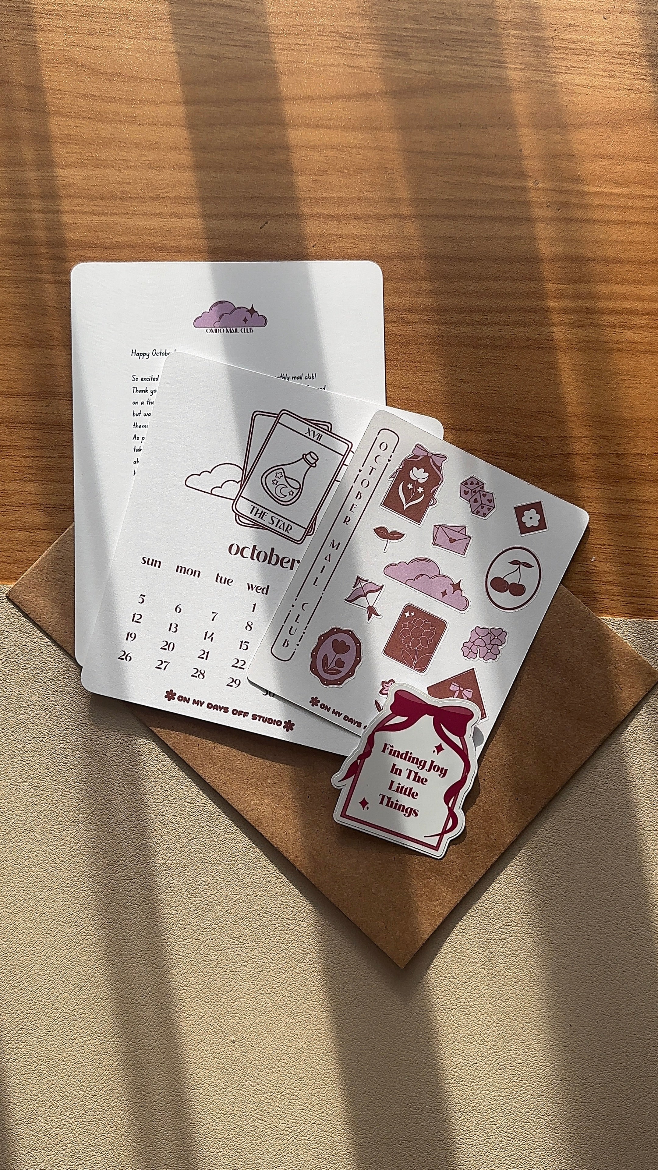 OMDO Stationery Mail Club – OMDO STUDIO