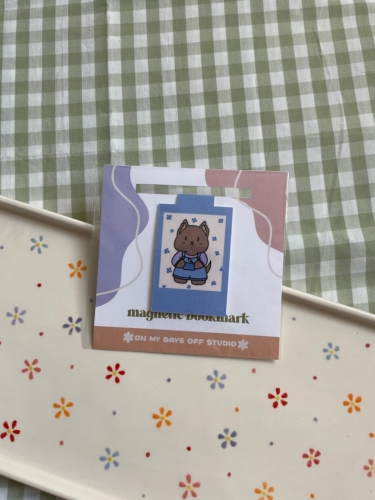 Juni the Artist Magnetic Bookmark