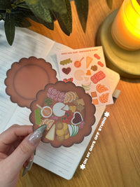 Build Your Own Charcuterie Board - Analog Sticker Activity