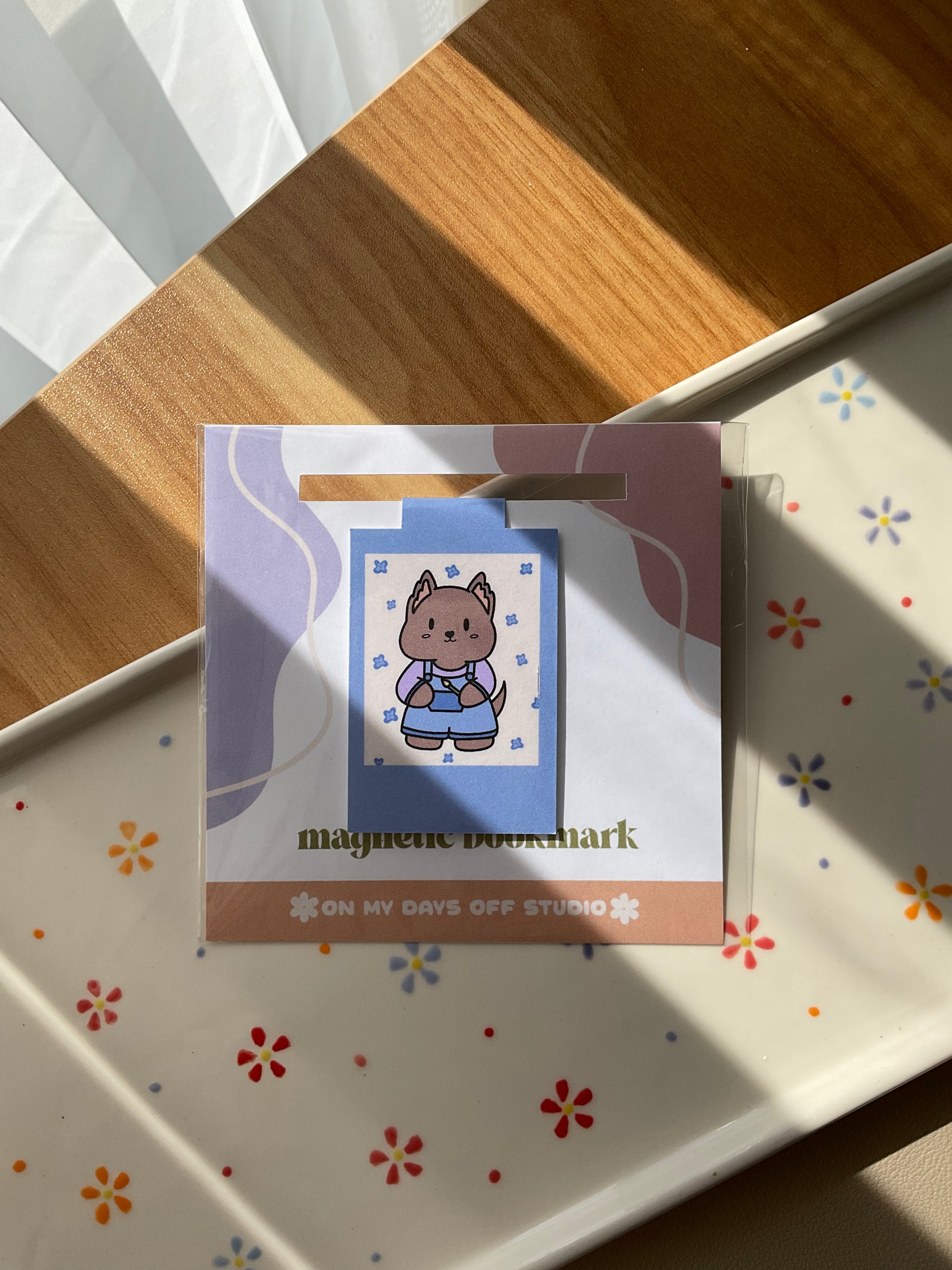 Juni the Artist Magnetic Bookmark