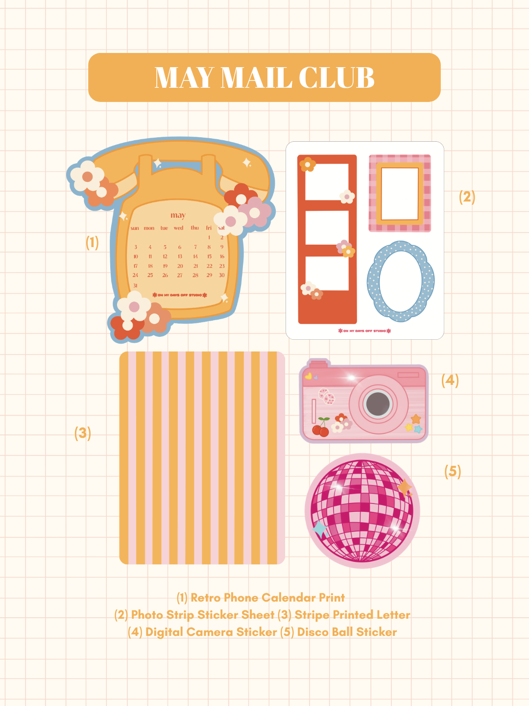 OMDO ✿ Monthly Mail Club ✿ May