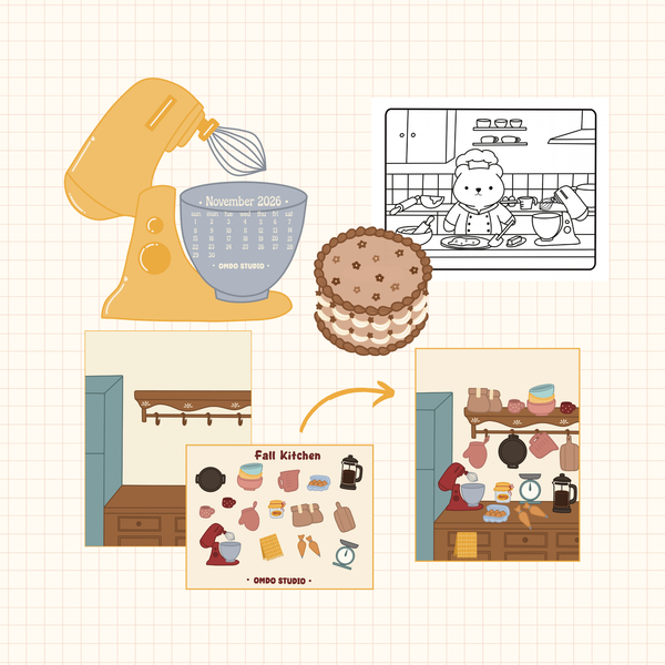 OMDO ✿ Monthly Mail Club ✿ November